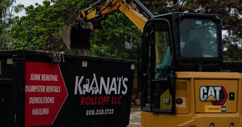 Commercial dumpster rental vs. Residential dumpster rental for Oahu junk removal